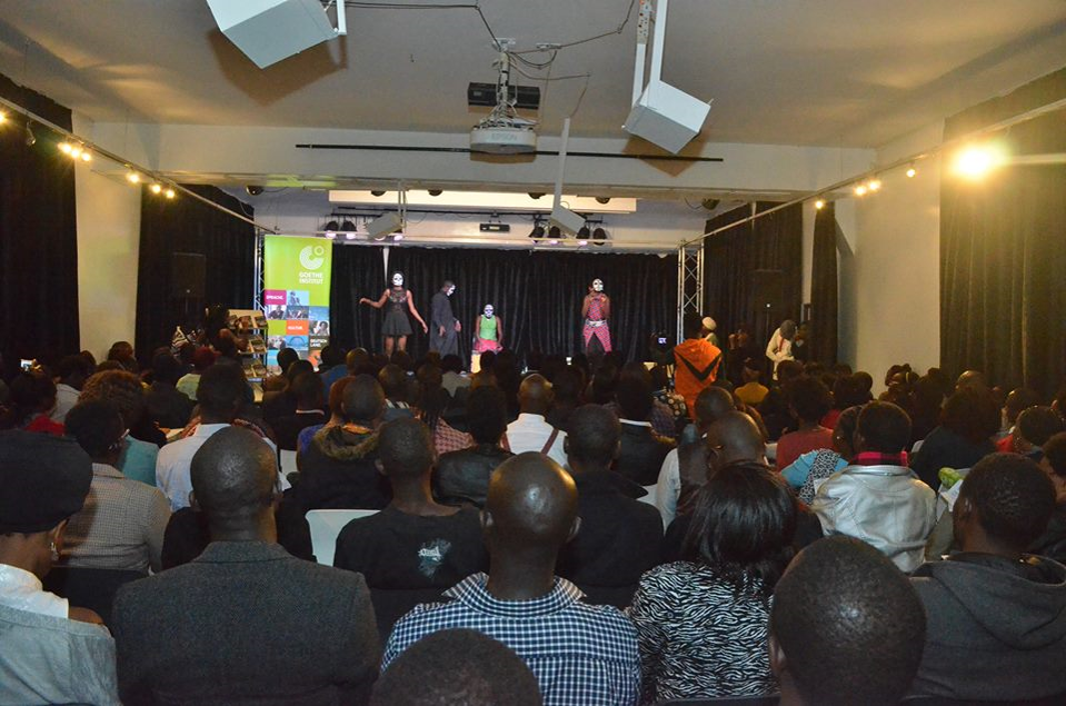 agora theatre poetry performance at goethe institut nairobi